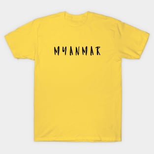 Myanmar T-Shirt